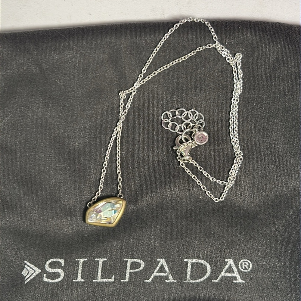 Silpada CZ Gorgeous Necklace